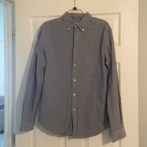 Men’s long sleeve button up shirt